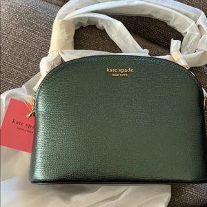 NWT Kate Spade Green Crossbody Bag
